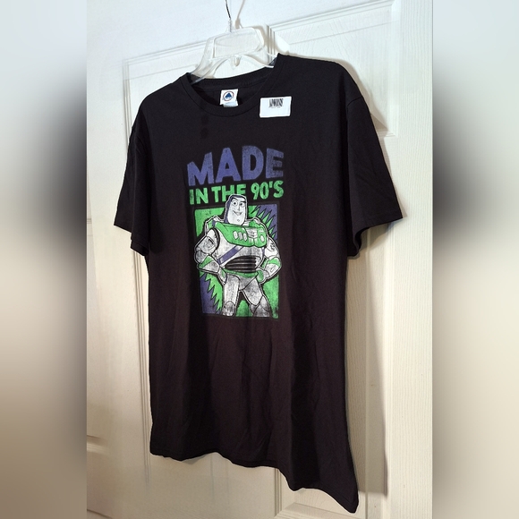 Buzz Lightyear Disney-Pixar 'Made in the 90's' black t-shirt, Sz. L unisex - Picture 2 of 5